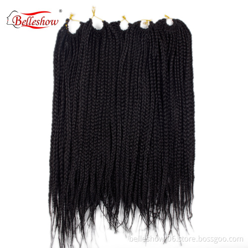 3X Box Crochet Braids cheap hair extensions  Crochet Braids   box braids   synthetic hair extensions  MOQ 1PC